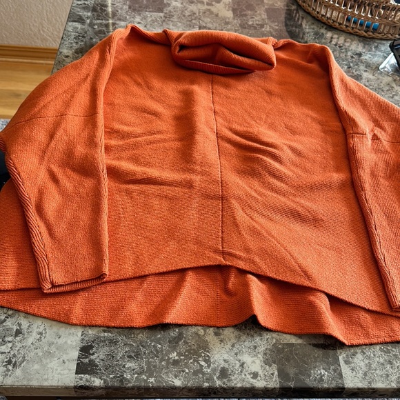 MILLCHIC orange cardigan size small - Picture 2 of 5